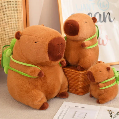 Capybara Backpack Plushie 15cm