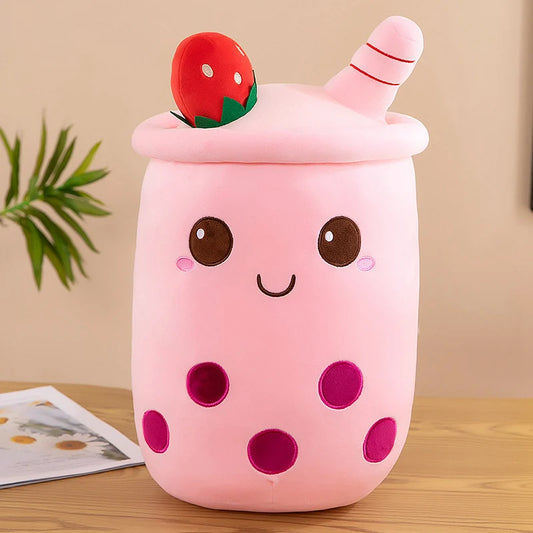 Pink Boba Plushie 30cm