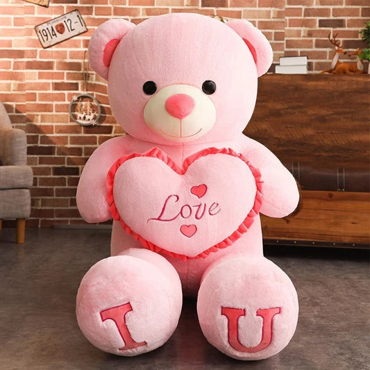 Pink Valentine Teddy 80cm